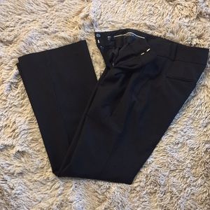 Ann Taylor, Black Trousers, Lined, Size 2P